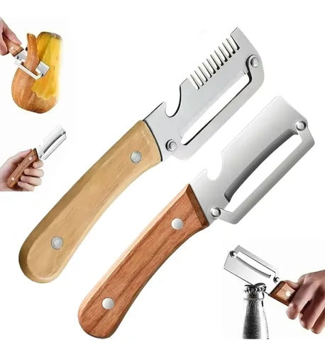 Set de Cuchillos Profesional 2x1