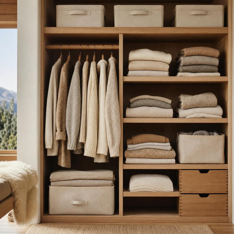 Categoria Hogar y Limpieza - closet organizado