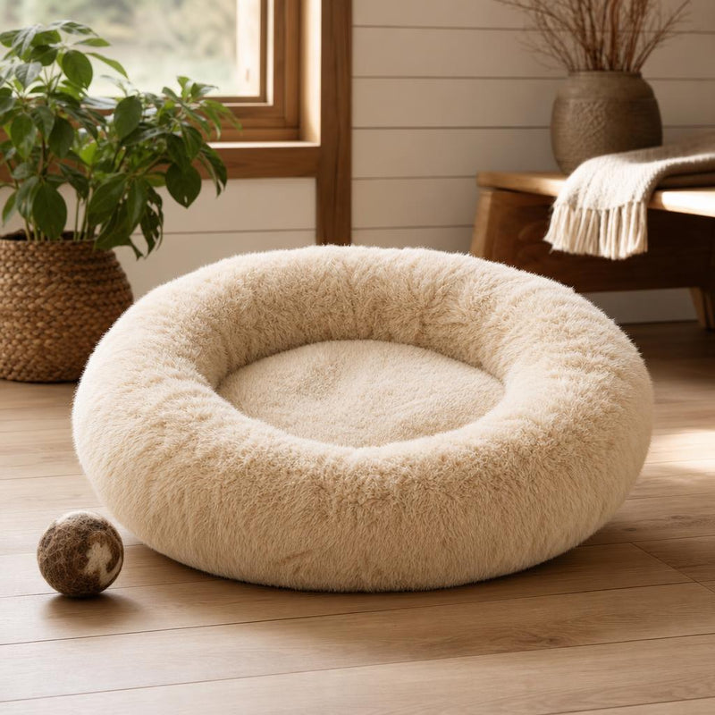 Categoria Mascotas - cama peluda para mascota