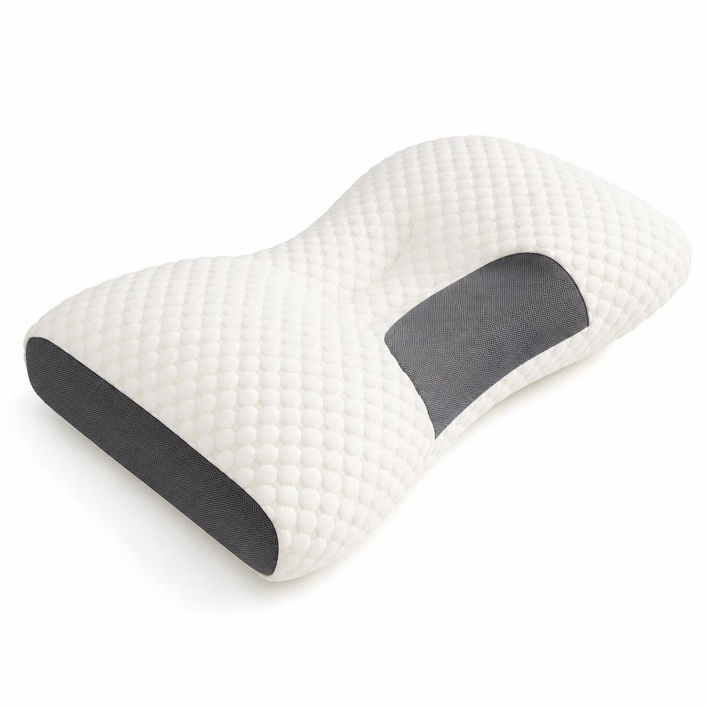 Almohada cervical ergonomica - foto fondo blanco